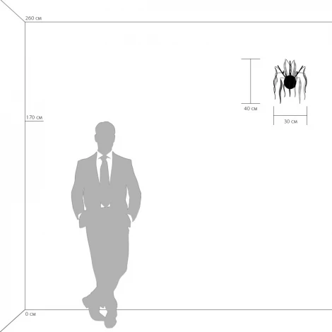Бра Lightstar Mocco 792634 (12V)