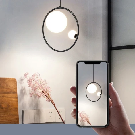 Подвесной светильник Ingrun Black Imperiumloft Ingrun01 (212877-23) (220V, на проводе, шарики)