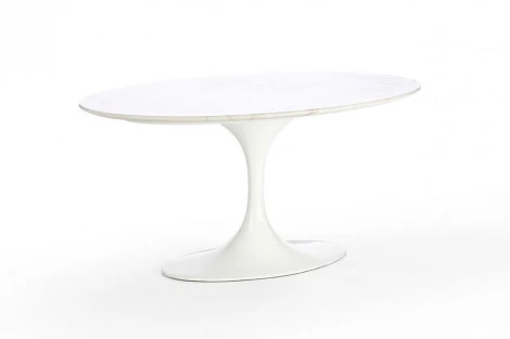 Кофейный стол Tulip с мраморной столешницей H41 Cosmo