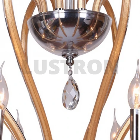 Потолочная люстра IDLamp Jiustina 479/8-Dorato