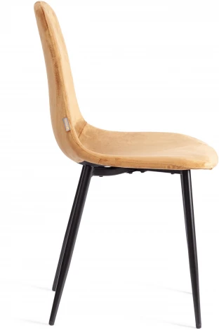 Обеденный стул Tetchair BREEZE (Велюр,Металл /Коричневый)