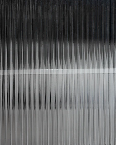 Тумба прикроватная La Forma (ex Julia Grup) Trixie (Черный,Прозрачный/ Металл,Сталь,Стекло)