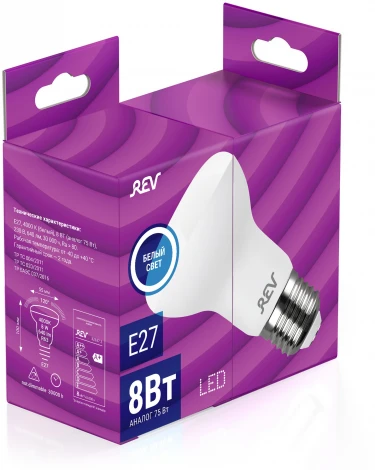 Лампочка светодиодная REV 32337 2