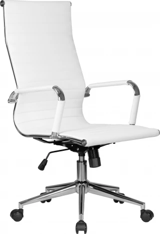 Офисное кресло для руководителей DOBRIN CLARK SIMPLE (белый) Dobrin