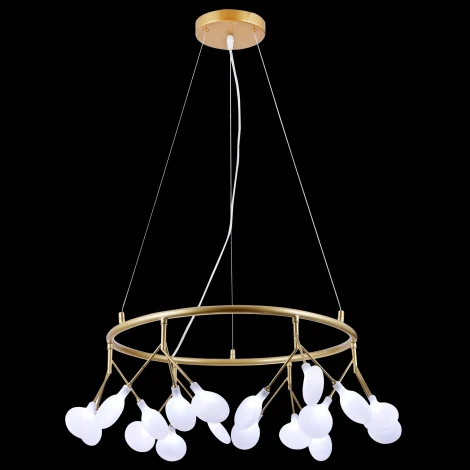 Подвесная люстра Natali Kovaltseva Grace 75125/6С GOLD SATIN