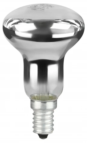 Лампочка накаливания E14 40W ЭРА R50-40-E14-230