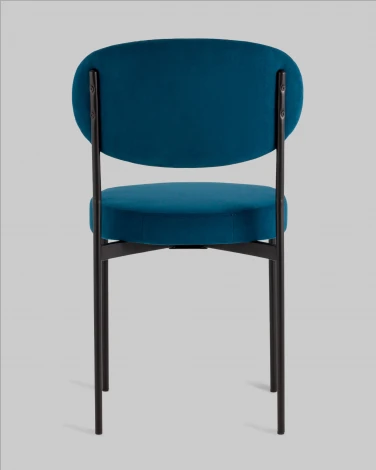 Стул Бриф DD велюр синий 4 шт. Stool Group арт.УТ000041542