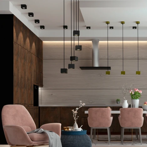 Накладной точечный светильник Novotech Over 358654 (LED, 220V, куб)