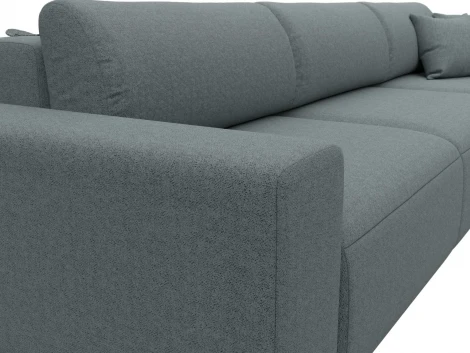 Диван прямой Лига-036 НПБ Классик Лонг Лига Диванов (Рогожка) арт.124205