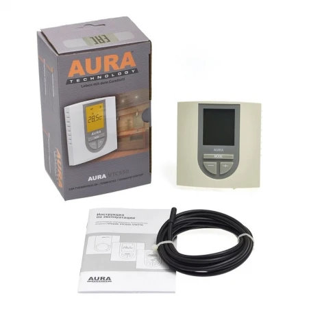 Терморегулятор электронный
 VTC 550 кремовый