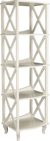 Этажерка-стеллаж Джульетта 4 уровня, дуб шампань Л Mebelik арт.008566