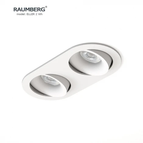 Встраиваемый светильник Raumberg Eller2Wh White (DE-2002)