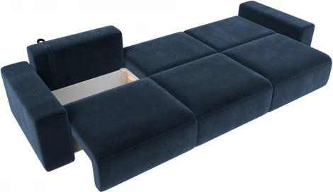 Диван прямой Лига-036 НПБ Классик Лонг Лига Диванов (Велюр) арт.127676