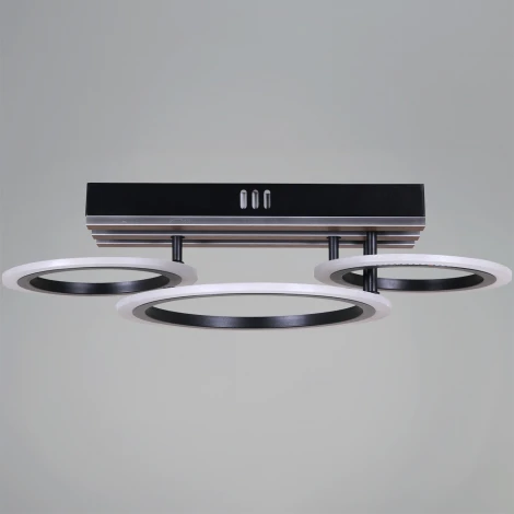 Потолочная люстра светодиодная на штанге с регулировкой цветовой температуры Reluce 00330-0.3-2+1