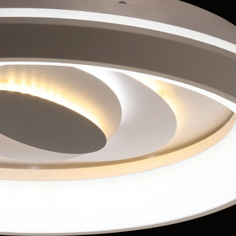 Потолочный светильник круглый DeMarkt Мадлен 424016601 (регулировка яркости, LED, 220V, пульт управления)