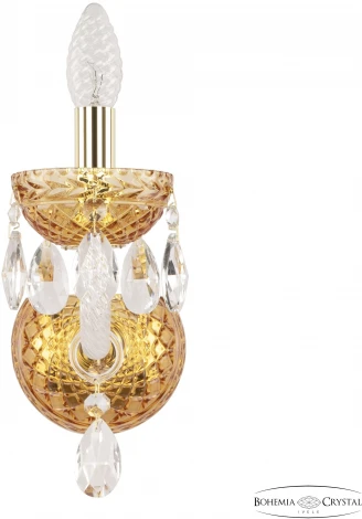 Бра Bohemia 5417 5417B/1/165 G Amber/M-1F