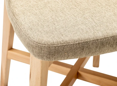 Стул Frank Pro Браун/Натуральный бук R-Home арт.400010984h