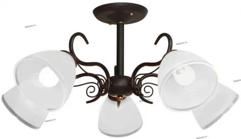 Потолочная люстра IDLamp Marsell 277/5PF-Black