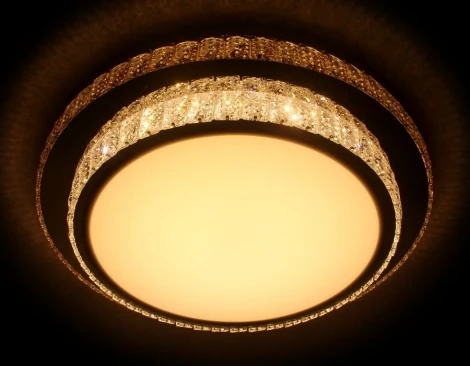 Потолочный светильник Orbital Crystal F95 CH/CL 72W D600 Ambrella