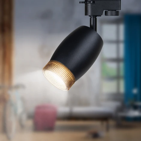 Трековый светильник ЭРА TR51 - GU10 BK (220V)