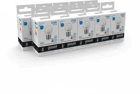 Лампочка светодиодная Gauss Elementary 53230