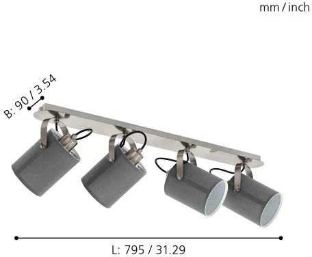 Спот Eglo Villabate 98142