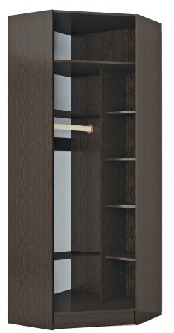 Эрика Шкаф ТЭКС угловой (Венге/Дуб молочный)