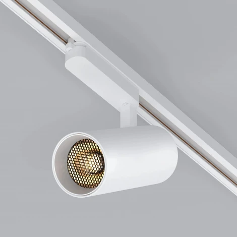 Трековый однофазный светильник LED LGD-GERA-2TR-R74-20W Warm3000 (WH, 36 deg, 230V) (Arlight, IP20 Металл) 055085