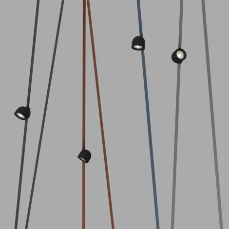 Трековый светильник 48V Denkirs Belty Spot DK5540-BK (LED)