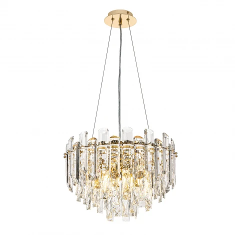 Подвесная люстра хрустальная Modelux ML.7088.400 GD