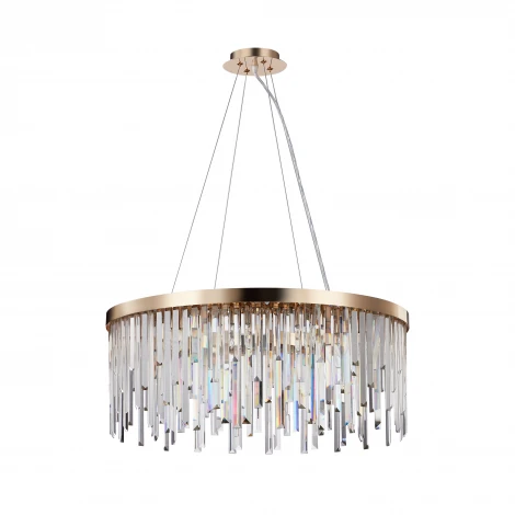 Подвесная люстра Stilfort Venecia 2113/03/12P (220V, хрусталь, на тросе, круглые)