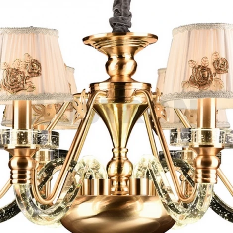 Подвесная люстра IDLamp Domenica 402/6-LEDOldbronze