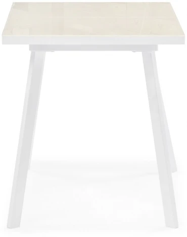 Кухонный стол Woodville Маккензи (Металл/Стекло,ЛДСП, Белый) 551090