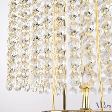 Интерьерная настольная лампа светодиодная APL LED Rimini S500.L4.15-38.A.3000.Gold