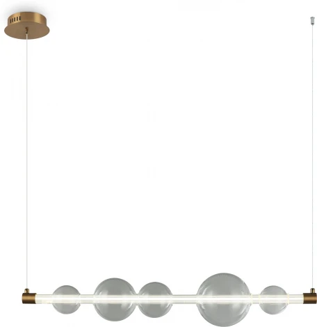 Подвесной светильник Freya Glaze FR5396PL-L11BS (LED, 220V, на тросе, шарики)