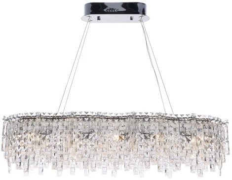 Подвесная люстра Odeon Light Rolta 5074/14 хром/прозрачный/металл/хрусталь E14 14*40W