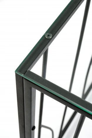 Консольный стол AllConsoles 1022-CB clear черный муар