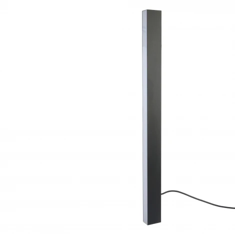 Подвесной светодиодный светильник линейный 4000K алюминий/черный Uniel ULO-K10D 22W/4000K/L50/H IP40 BLACK