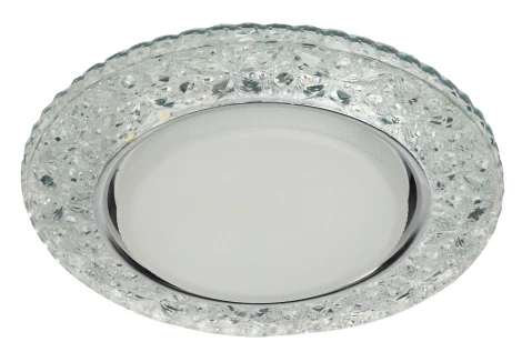 Встраиваемый точечный светильник Эра DK LD25 SL/WH (220V, круглые)