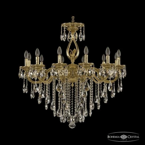 Подвесная люстра Bohemia 7540 75401/12/300 B G FS1M