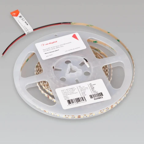 Светодиодная лента RZ-A120-6mm 24V White6000 (9.6 W/m, IP20, 2835, 5m) (Arlight) 040803