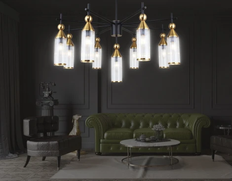 Потолочная люстра на штанге Ambrella HIGH LIGHT LH55258 (220V)