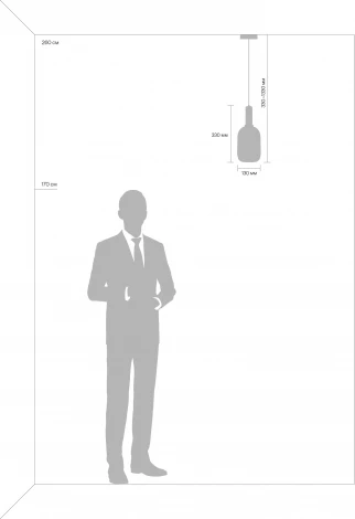 Подвесной светильник Freya Zelma FR8013PL-01AM (220V, на проводе, круглые)