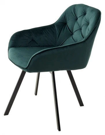 Стул GALE BLUVEL-78 GREEN поворот.360 град., велюр