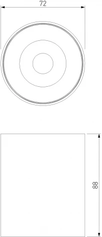 Светильник потолочный светодиодный Elektrostandard Primo 25116/LED 12W 3000K латунь 12W 3000K латунь (220V, круглые)