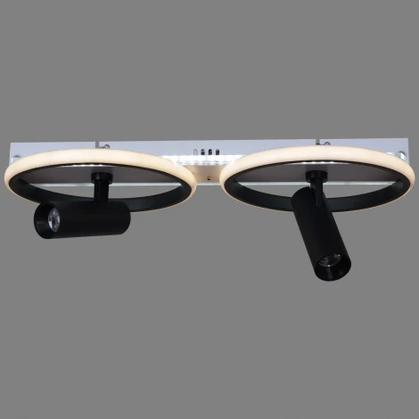 Потолочная люстра светодиодная с пультом Reluce 77804-3.3-2+2