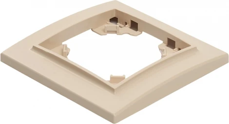 Рамка на 1 пост (слоновая кость) Stekker Эрна 39624