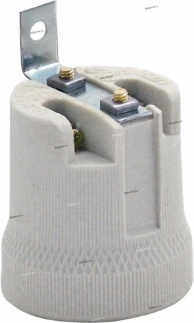 Патрон E27 Horoz, белый