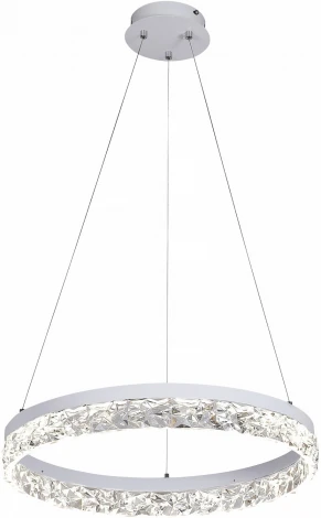 Подвесной светильник светодиодный с пультом Reluce 02412-0.4-500 (220V, на тросе, кольцо)