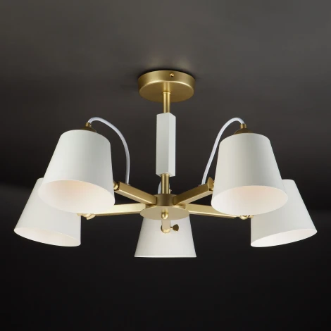 Потолочная люстра Eurosvet Frozen 70083/5 золото